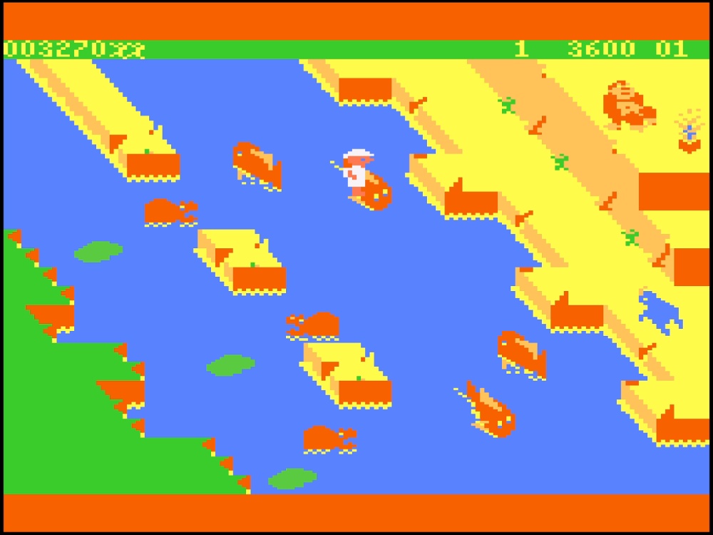 Gameplay of Congo Bongo for Atari 5200